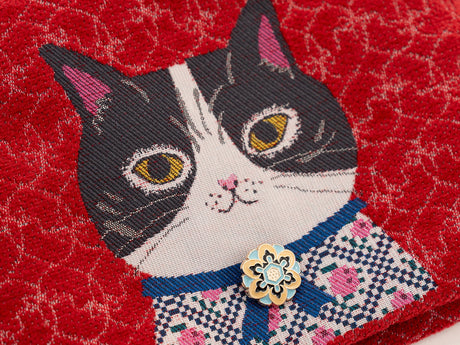 Kusuguru Japan Honey Bean Jacquard Pouch