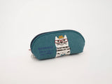 Kusuguru Japan Nekomaruke Zipper Pencil Case