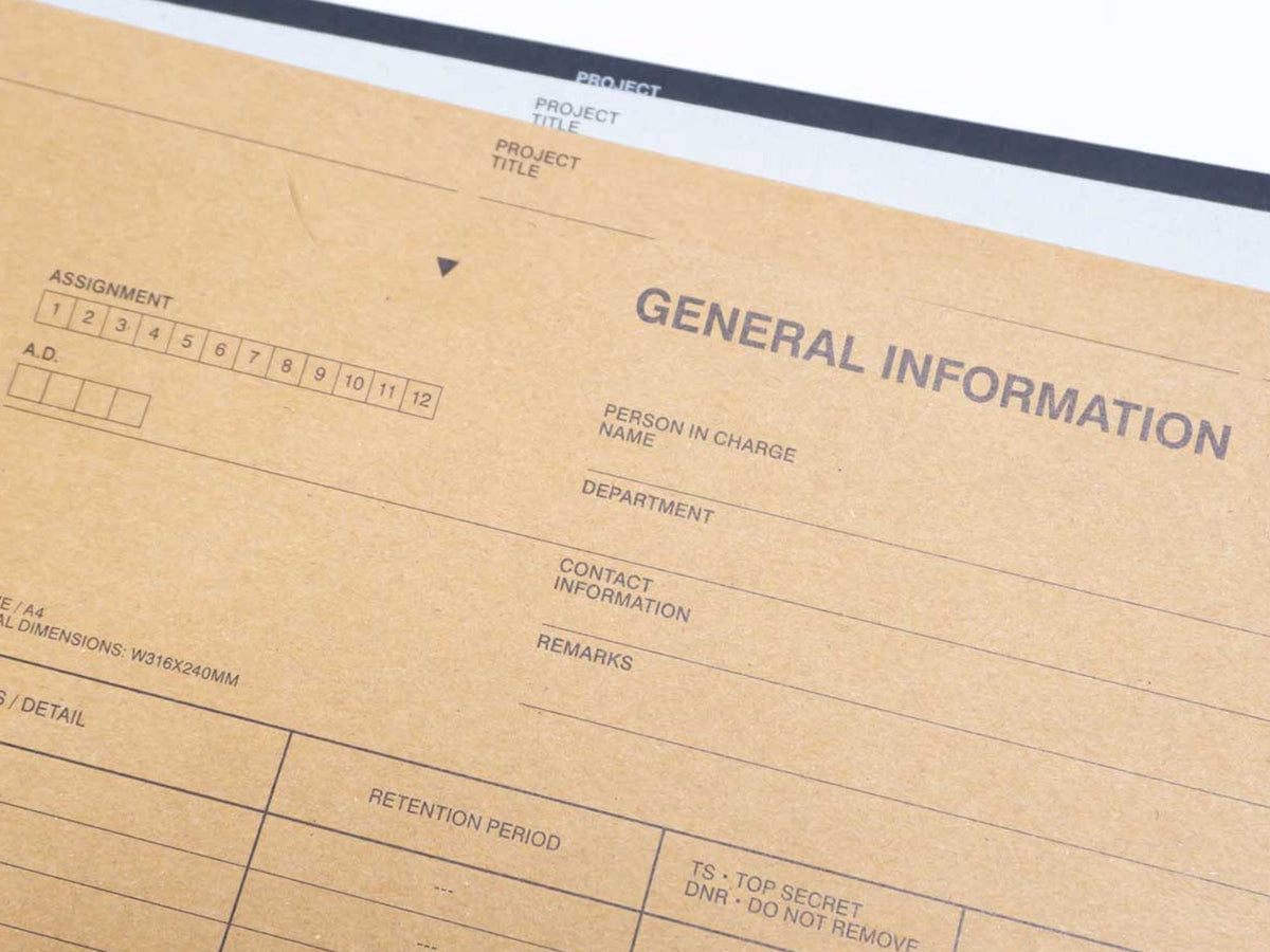Laconic Individual Folder - A5