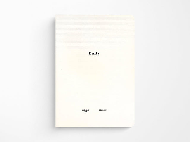 Laconic Style Notebook - Daily