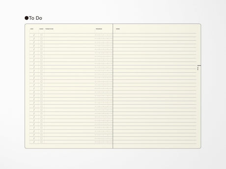 Laconic Style Notebook - My Life