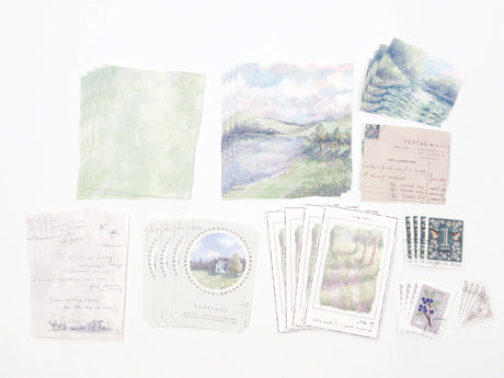 Landscape Flake Stickers - Dappled Sunlight