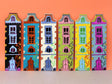 Leather Dolls House Bookmark
