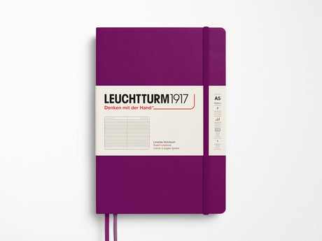 Leuchtturm 1917 Hardcover Notebook - Burgundy