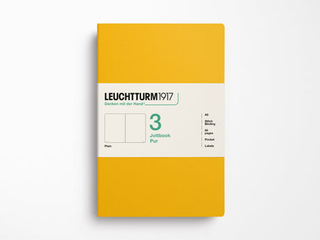 Leuchtturm 1917 Jottbook Pur Set of 3 - Sunflower
