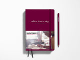 Leuchtturm 1917 Some Lines a Day - 5 Year Journal - Port Red