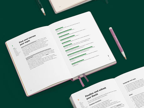 Leuchtturm 1917 Thesis Journal - Forest Green