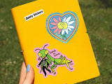 Love Is Love Mantis Vinyl Sticker