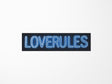 Loverules By Hank Willis Thomas Vinyl Sticker