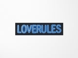 Loverules By Hank Willis Thomas Vinyl Sticker