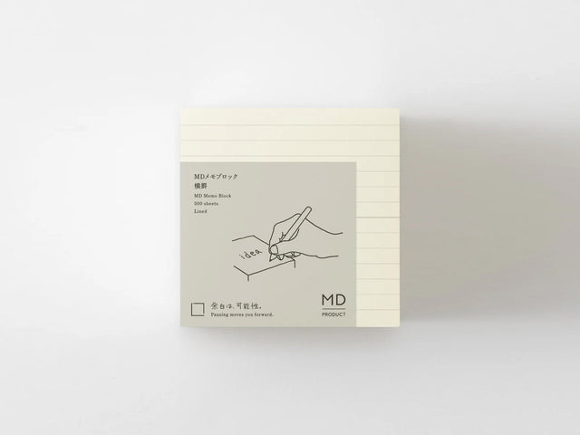 MD Memo Block - Lined