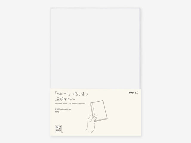 MD Notebook Cover A5 Clear A