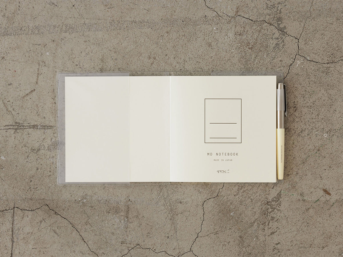 MD Notebook Cover A5 Square Clear A