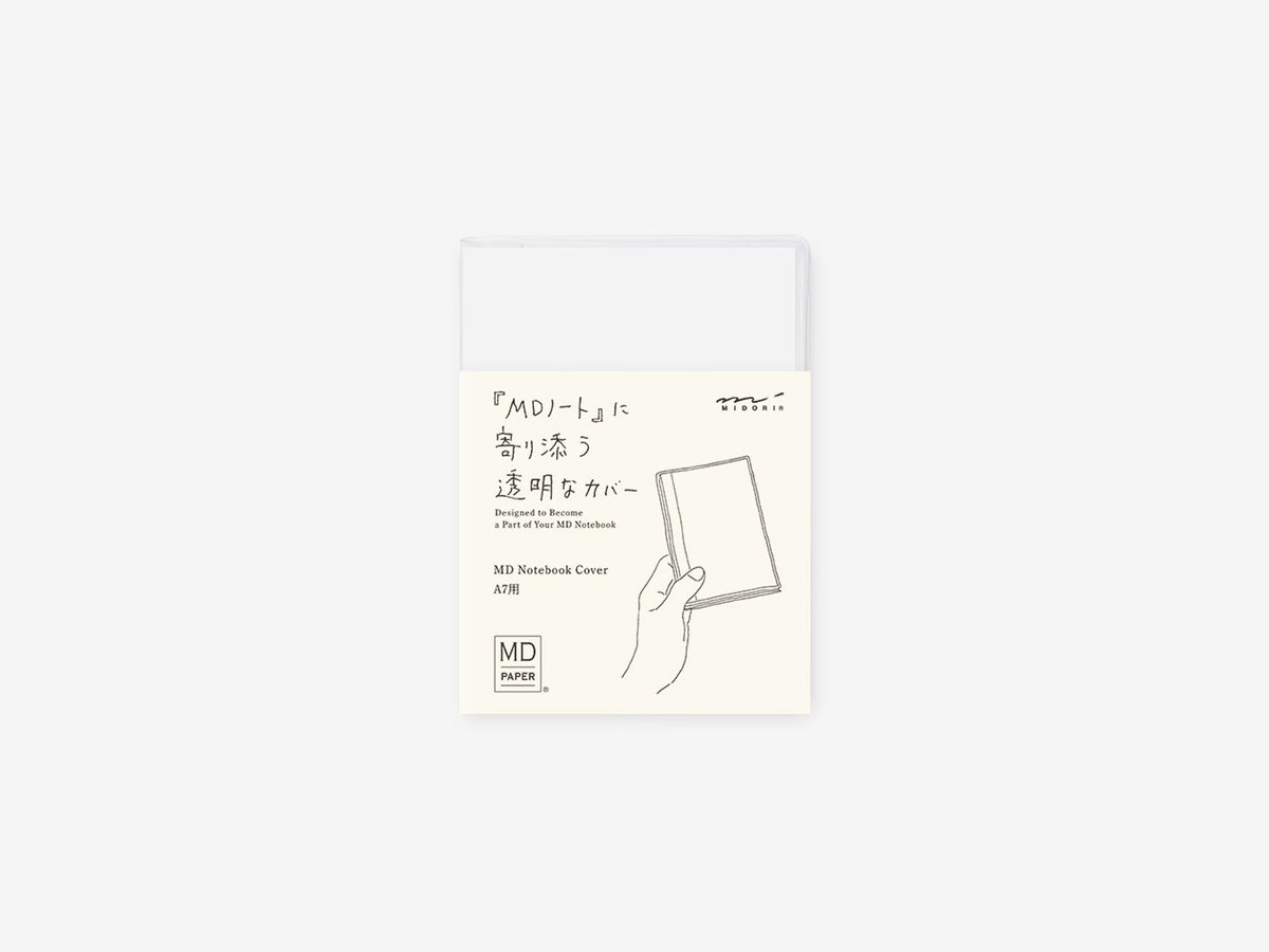 MD Notebook Cover A7 Clear A
