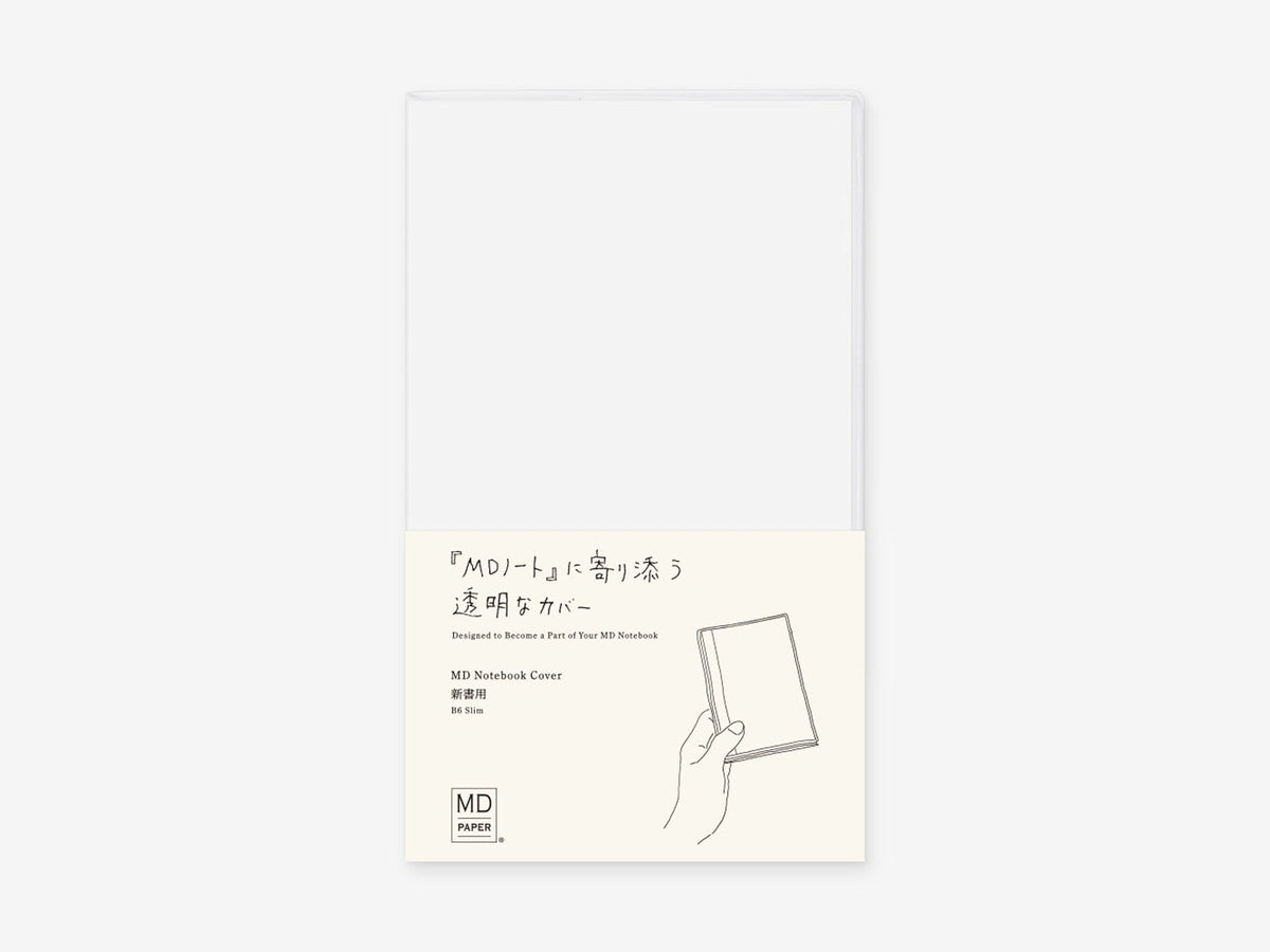 MD Notebook Cover B6 Slim Clear A
