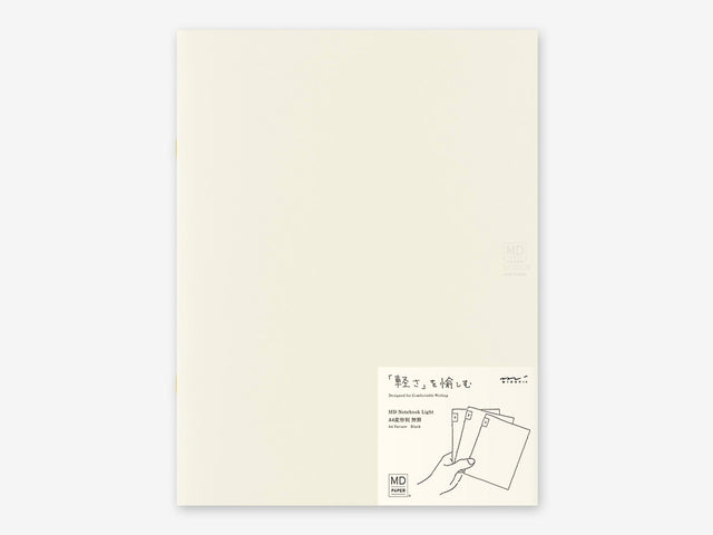 Midori MD Notebook Light A4 Blank Set of 3