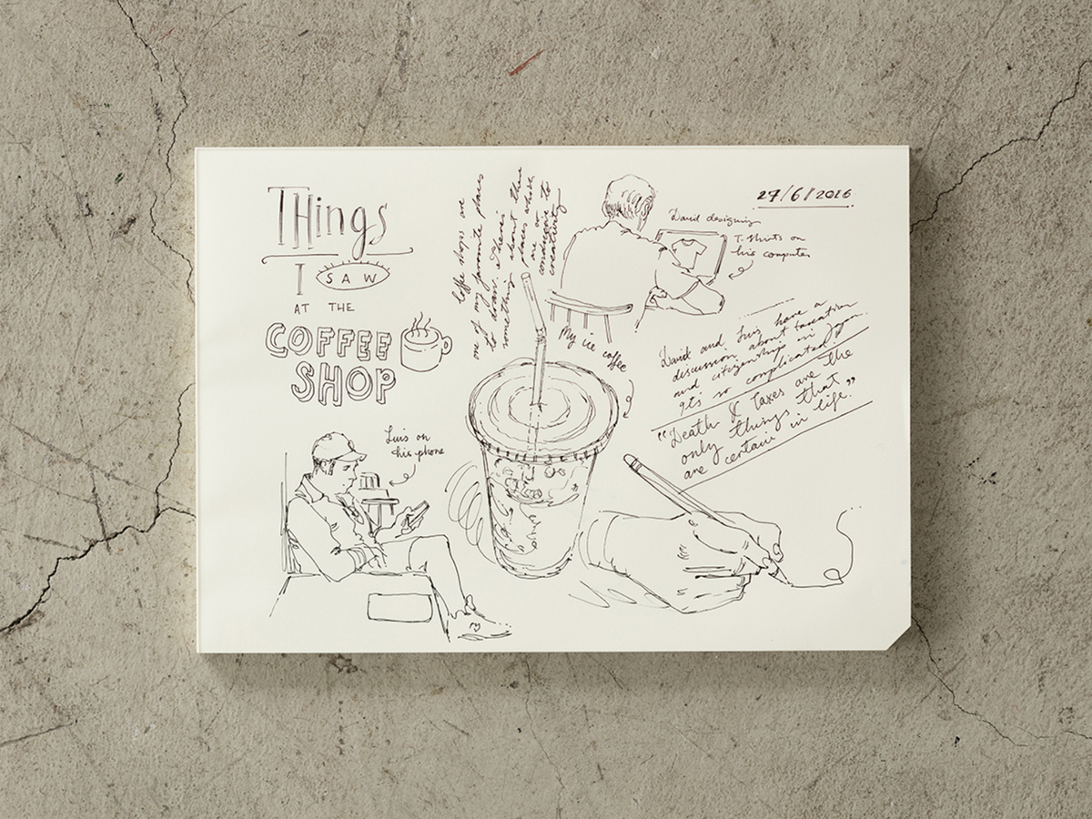 MD Paper Pad A4 - Blank