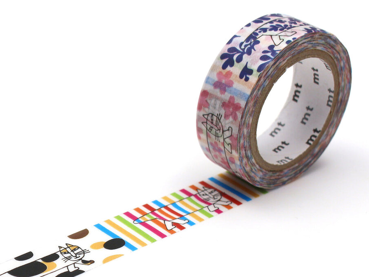 MT Masking Tape - 15 mm Lisa Larson Mikey Pattern