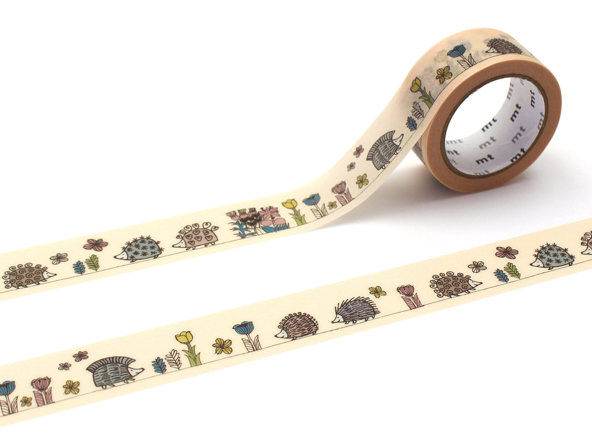 MT Masking Tape - 18 mm Lisa Larson Hedgehog Garden