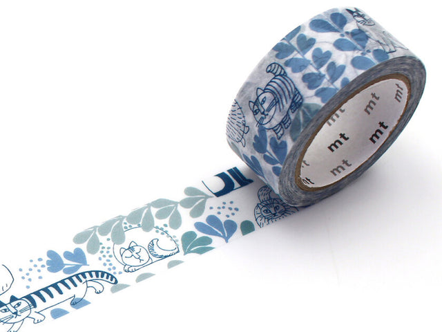 MT Masking Tape - 18 mm Lisa Larson Leaves