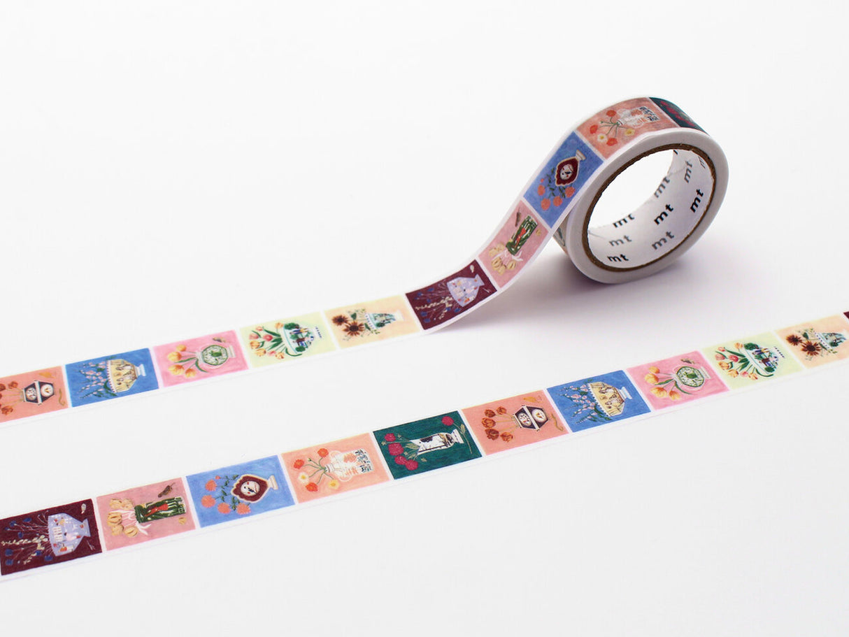 MT Masking Tape - Polly Fern Flower