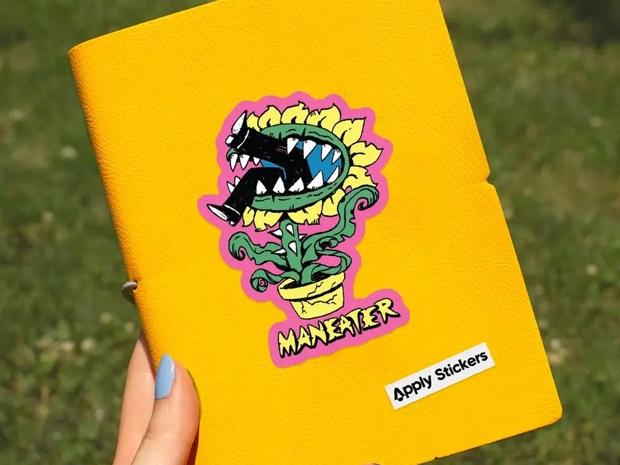 Maneater Vinyl Sticker