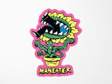 Maneater Vinyl Sticker