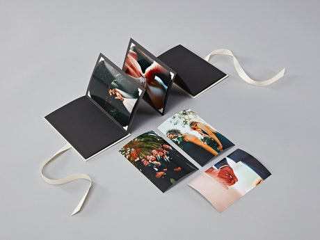 Marine Stripes Leporello Photo Album