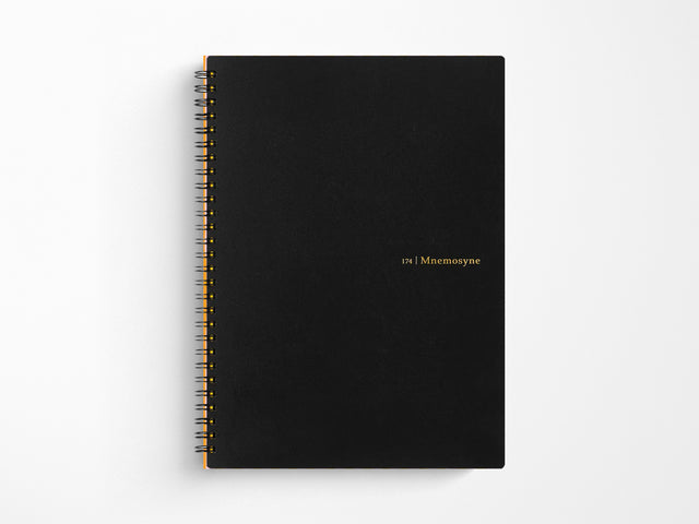 Maruman Mnemosyne Notebook N174 - B5 8mm Lined with Vertical Divider