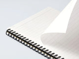 Maruman Mnemosyne Notebook N175 - A5 8mm Lined with Vertical Divider