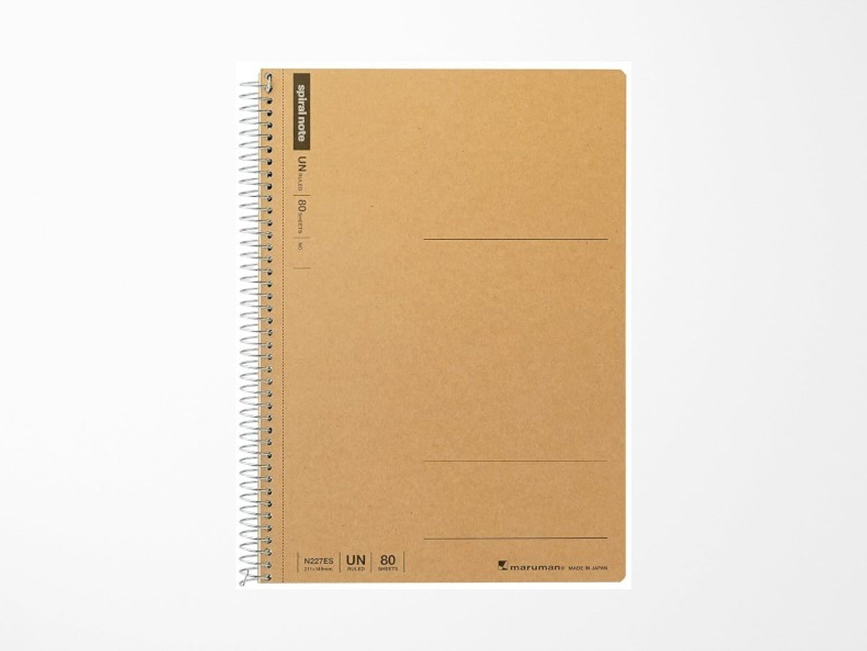Maruman Spiral Notebook Basic A4 -80 Sheets