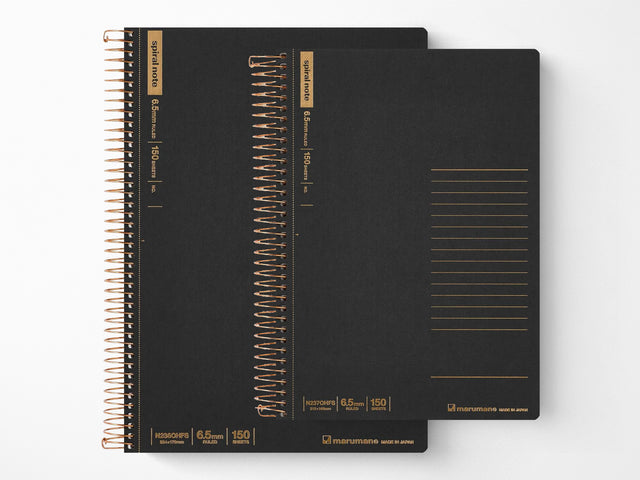 Maruman Spiral Notebook Basic - Black