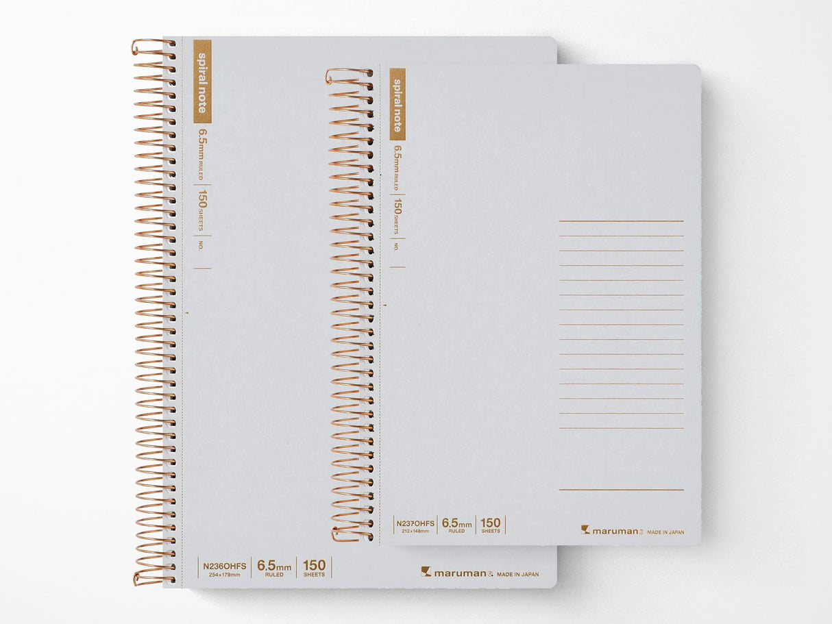 Maruman Spiral Notebook Basic - Grey