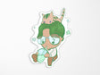 Matcha Cutie Holographic Vinyl Sticker