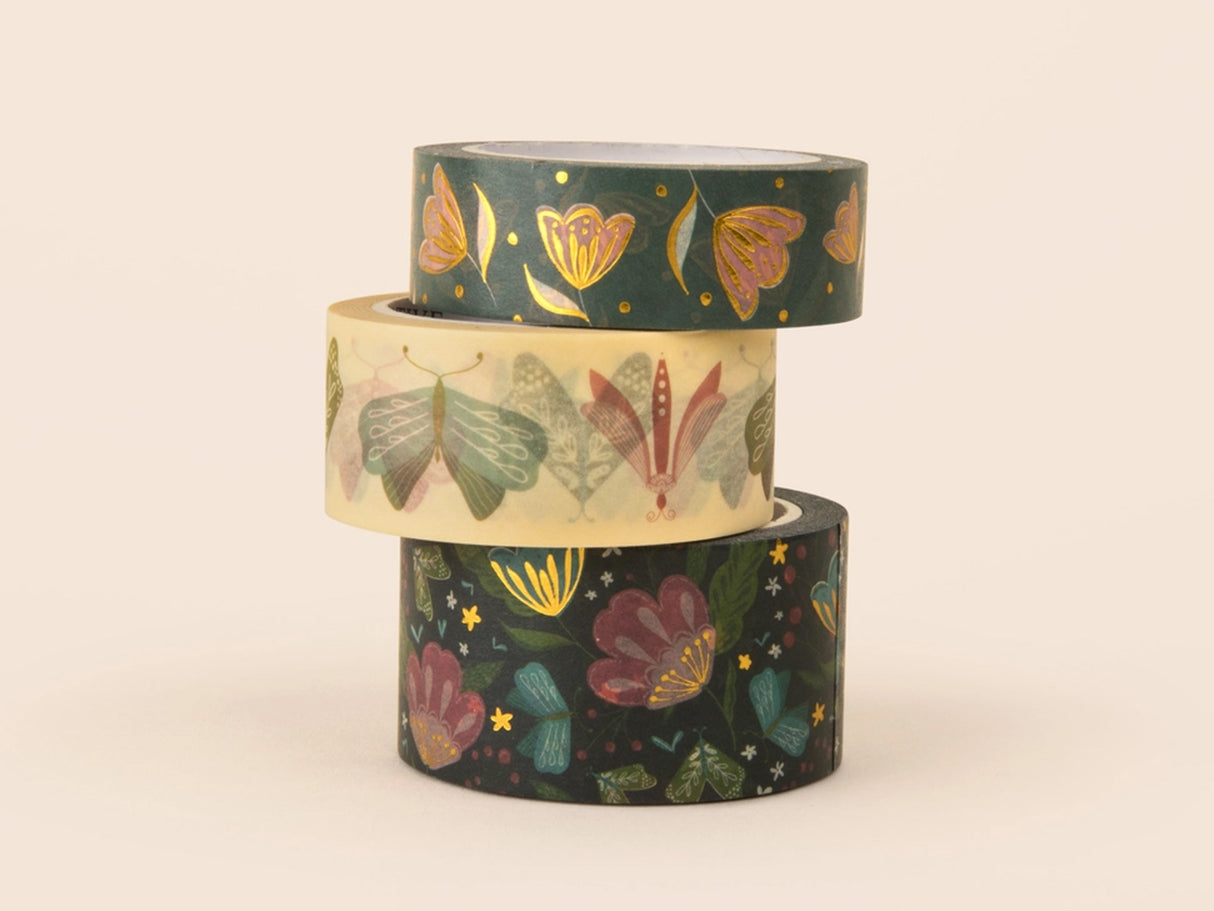 May Flowers Washi Tape Set