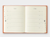 Midori 5 Year Diary Mini Gate - Red