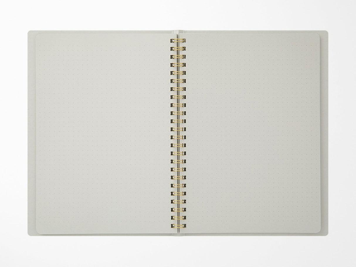 Midori A5 Ring Color Notebook - Dot Grid