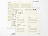 Midori Book Style Diary 2027 - Yellow Dog