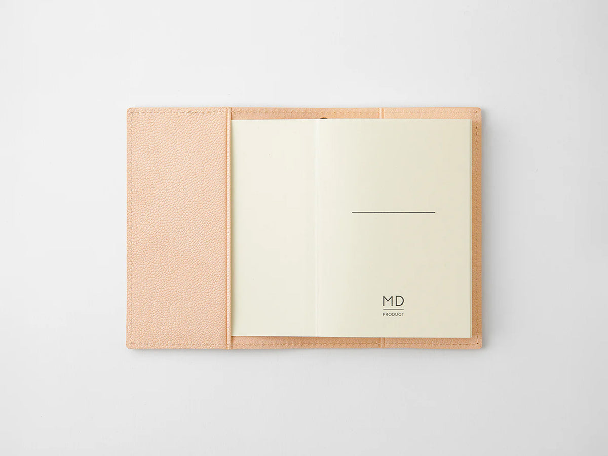 Midori MD Notebook A7 Goat Leather Cover