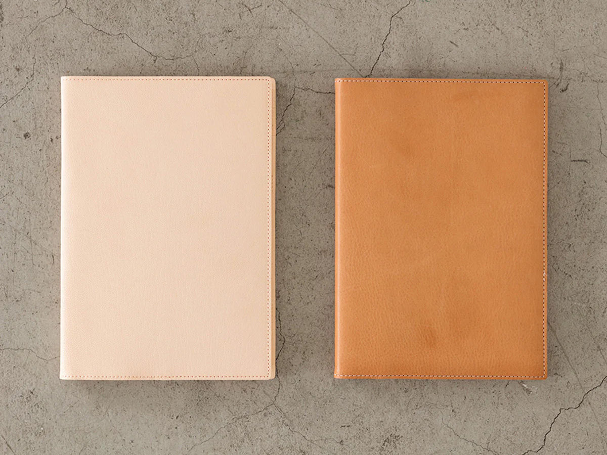 Midori MD Notebook A7 Goat Leather Cover