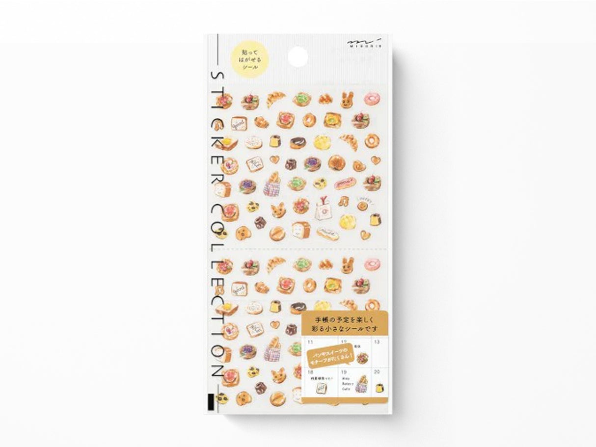 Midori Planner Stickers - Bread