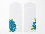 Midori Seasonal Envelopes - 028 Foil-Stamping Plumbago