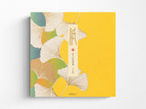 Midori Seasonal Letter Pad - 035 Foil-Stamping Dancing Gingko