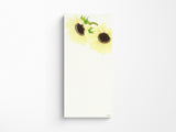 Midori Seasonal Memo Letter Pad - 605 Four Designs Sunflower