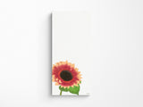 Midori Seasonal Memo Letter Pad - 605 Four Designs Sunflower