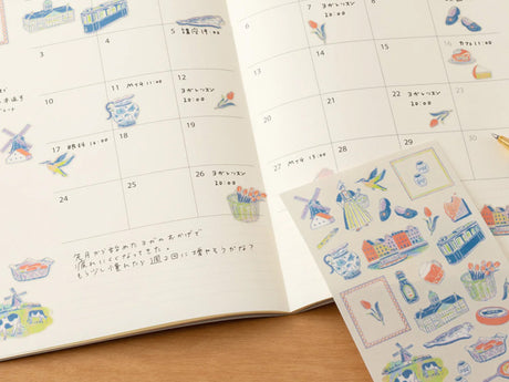 Midori Stickers - Dutch Motifs
