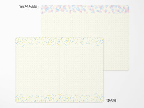 Midori Yuru Log Notebook B6 - Watercolor
