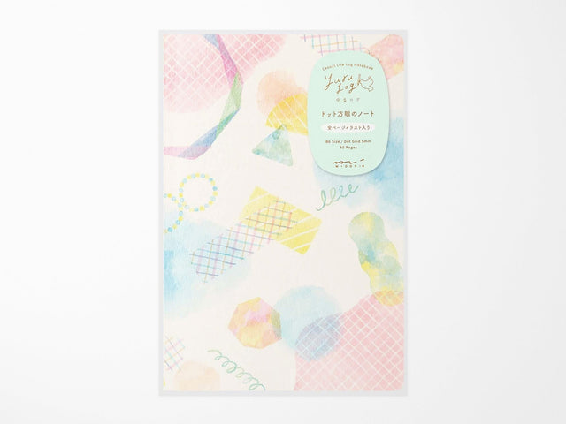 Midori Yuru Log Notebook B6 - Watercolor
