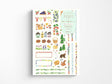 Midori Yuru Log Sticker 2 Sheets - Scandinavia