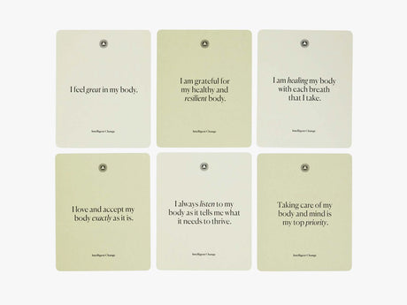 Mindful Affirmations Display Card Deck - Health and Well-Being